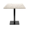 Miniatyrbillede 1 af 4: Bord 70 x 70 cm - Milan maia marmor model Beige