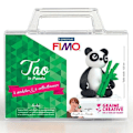 Miniatyrbillede 1 af 4: Coffret til modellering af overtøjspasta til børn - Tao Panda 6,5 cm