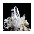 Miniatyrbillede 2 af 3: Sten og mineraler. Muzo kvarts. 220,9 øre. Vaulnaveys, Isère, Frankrig.