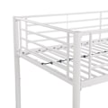 Pikkukuva 5 / 6: Irrotettavat metalliset kerrossängyt - Valkoinen - Mukana laatikkojouset - 2 x 90 x 190 cm - ABBY Vit