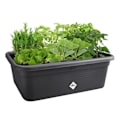 Pikkukuva 3 / 5: Elho Green Basics Jardin De Culture L -kukkalaatikko - Musta - P 76 x S 57 x K 27 cm - viljely ja sadonkorjuu ulkona - 100% kierrätetty Svart