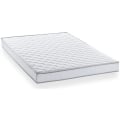 Miniatyrbillede 3 af 4: Madras + boxspring sæt 140 x 190cm - Memory skum - DEKO DREAM Koysi Vita och gråa flätor