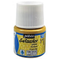 Miniatyrbild 1 av 2: Textilfärg - Pébéo - Setacolor - Guld Nr 208 - 45ml - Glitter för ljusa tyger Eller N°208