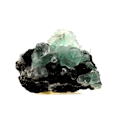 Miniatyrbillede 1 af 6: Fluorit, Sphalerit, Pyrit 4315,0 karat Flerfärgad