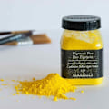 Miniatyrbillede 1 af 2: Pigment til fremstilling af maling - 120 g potte - Lys cadmiumgul erstatning Gul