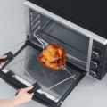 Pikkukuva 3 / 5: Mini SEVERIN TO2058 pyörivä lämpöuuni 42 L, pizzakivi ja paistinpannu, 1800 W vapaasti seisova uuni, 120 min ajastin, musta/ruostumaton teräs
