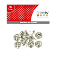 Pikkukuva 1 / 3: Attache Pin's 1 cm 10 kappaletta Silver