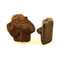 Miniatyrbillede 1 af 2: Sten og mineraler - ABIJOUX - Staurolit - 96.80 ct - Kerzest, Coray, Finistère, Frankrig