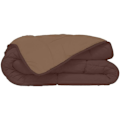 Pikkukuva 1 / 6: CALGARY Lämmin Mikrokuitupeitto 400g/m² Choco & Moka 200x200cm Brun og chokolade
