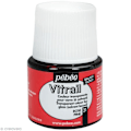 Miniatyrbillede 1 af 4: Transparente glasmalingsfarve - PEBEO - 45ml - Transparent pink genomskinlig rosa