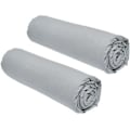 Pikkukuva 1 / 2: 2 kpl TODAY Essential -lakanat - 140 x 190 cm - 2 henkilöä - 100 % puuvillaa - terästä Grå