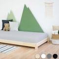 Miniatyrbillede 4 af 4: Lit simpel TEENY 90 x 190 lakeret Beige
