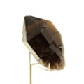 Miniatyrbild 1 av 2: Rökig kvarts - ABIJOUX - 702,0 ct - Anjozorobe Madagaskar - Äkthetsbevis - Brunt