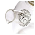 Miniatyrbillede 4 af 4: Glas- og bambustea-kande - 1 L Transparent