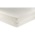 Pikkukuva 3 / 3: Suora vauvan patja - DOMIVA - Polybambu - Irrotettava, pestävä päällinen - Valkoinen Vit
