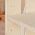 Miniatyrbild 2 av 3: Barnskrivbord KREATIVT aktivitetsbord i trä och grått Beige
