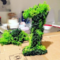 Miniatyrbillede 2 af 2: Mousse fra Island, mørkegrøn Grön