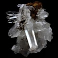 Miniatyrbillede 1 af 2: Sten og mineraler. Kvarts. 358,0 ct. Freney d'Oisans, Bourg d'Oisans, Frankrig..