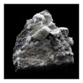Miniatyrbillede 1 af 3: Sten og mineraler. Adularia, Byssolite. 312,5 øre. La Combe de la Selle, Bourg d'Oisans, Frankrig..