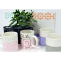 Miniatyrbillede 2 af 4: Blank vandbaseret porcelænsmaling - Mango - 45 ml Orange