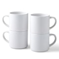 Miniatyrbillede 1 af 4: 4 Stapelbare keramikkrus Hvid 300 ml - Cricut Vit