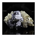 Miniatyrbillede 1 af 5: Sten og mineraler. Baryt + Galena. 3179,5 øre. Oumjrane, Drâa-Tafilalet-regionen, Marokko.