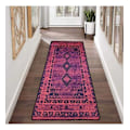 Miniatyrbillede 4 af 4: Stue tæppe - MAGHREB - Rød - 80x150 cm - 50% Polyester - Antiskrid Röd
