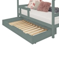 Miniatyrbillede 1 af 4: Sengeskuffe 120 x 200 med BUDDY sengebund - salviegrøn Grön