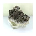 Miniatyrbillede 2 af 6: Sten og mineraler. Kvarts + Epidot. 5530,0 øre. (1,1 kg) Caetité, Bahia, Brasilien.