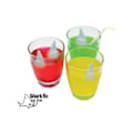 Miniatyrbild 1 av 2: Ischlåda - Flerfärgad - Hajfena - Silikon - 4 isbitar - Idealisk för cocktails