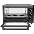 Miniatyrbillede 5 af 6: BRANDT Multifunktionsovn 55L 2200 Watt rotisserie FC55MUBSL sort
