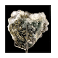 Miniatyrbillede 4 af 5: Sten og mineraler. Calcit, Pyrit, Fluorit. 1515,5 ct. El Hammam Mine, Meknes, Marokko.