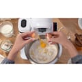 Miniatyrbillede 4 af 6: Kompakt multifunktionsrobot - BOSCH MUMS2EW20 - Stålskål - 3 skiver - blender 1,25L - Bagetilbehør inkluderet - hvid Vit