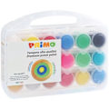 Pikkukuva 1 / 3: PRIMO 258TB18FMP Fluoresoiva ja metallinen nestemäinen guassi, monitoimilaukku, 18 väriä 25 ml.