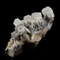Miniatyrbillede 2 af 4: Sten og mineraler. Baryt, Calcit. 1989,5 ct. Saint-Péray, Ardèche, Frankrig.