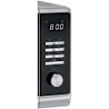Miniatyrbillede 3 af 3: BRANDT SE2300S enkeltfunktions mikroovn - 23L - 800 Watt - Sølv Silvergrå och svart