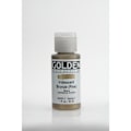Pikkukuva 2 / 2: Kultainen : Nestemäinen akryyliväri : 30ml (1oz) : Bronssi hieno helmiäisväri
