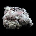 Miniatyrbillede 1 af 5: Sten og mineraler. Pink fluorit. 485,5 øre. Mont Blanc-massivet, Frankrig. Rosa