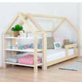 Pikkukuva 2 / 4: Mökin sänky hyllyllä 80 x 180 luonnonvalkoinen Beige