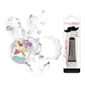 Miniatyrbillede 1 af 4: 4 Havfrue Cookie Cutters + Sort glasurpen