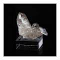 Miniatyrbillede 1 af 2: Sten og mineraler. Røgkvarts. 37,8 ct. Dome des Petites Rousses, Oz, Isère, Frankrig..
