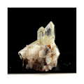 Miniatyrbillede 3 af 3: Sten og mineraler. Kvarts + siderit. 656,0 ct. Allevard, Isère, Frankrig.