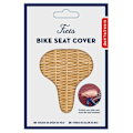 Miniatyrbillede 2 af 4: Cykelsædeovertræk - printet Kurv Beige