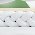 Miniatyrbild 3 av 4: Vit flätad sänggavel MIMI 200 cm Vit