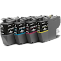 Miniatyrbillede 2 af 3: 4 blækpatroner LC421XLVAL - BROTHER - Sort, cyan, magenta og gul 500 sider - Til DCP -J1050DW, MFC -J1010DW og DCP -J1140DW