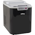 Miniatyrbild 2 av 4: WEASY ismaskin - KW12 - Upp till 12 kg isbitar per dag - 7 till 12 minuters produktion - Svart Svart