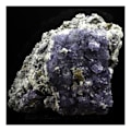 Miniatyrbillede 1 af 4: Sten og mineraler. Fluorit. 932,5 øre. Yanci, Igantzi, Navarra, Spanien.