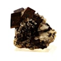 Pikkukuva 1 / 3: Kivet ja mineraalit. Sideriitti + kvartsi. 971,0 ct. Vaulnaveys-le-Haut, Isère, Ranska.