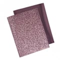 Miniatyrbillede 1 af 4: Metallisk strygeoverføring 21,5 x 28 cm - Rosé Rosa