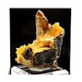 Miniatyrbillede 2 af 5: Sten og mineraler. Baryt, Calcit. 1994,5 ct. Elk Creek by, South Dakota, USA.